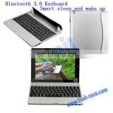 High Quality Smart Sleep and Wake Up Wireless Bluetooth 3.0 Keyboard for IPad 2/3/4/5 thumbnail-1