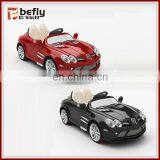 LICENSES R/C Plastic Black and Red Color Battery Baby Toy Car thumbnail-1