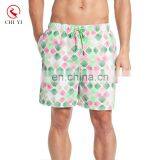 Wholesale recycled polyester plastic polyester swimwear for mature men