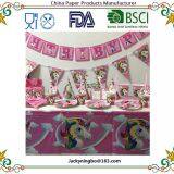 Cartoon Party Tableware Cup Straw Plate Napkins Candy Box Banner Flags Kid's Birthday Party Decorations Supplies thumbnail-3