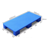 Flat Six Skids Warehouse Plastic Pallet thumbnail-4