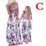 2019 NEW Mommy and me Matching FLORAL Infant Dresses Girl Summer Casual Dresses (this Link for Girls,1-12years) thumbnail-4