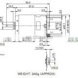 Hotselling 42mm MBI-42A775 12V DC Planetary Gear Motor thumbnail-6