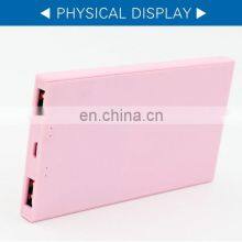 4000mah New Arrival High Quality Polymer Power Bank External Battery Charger for Mobile Phone thumbnail-2