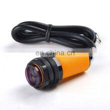 Smart Car Robot E18-D80NK Infrared Obstacle Avoidance Photoelectric Sensor Proximity Switch 3-80cm Detection Range Adjustable