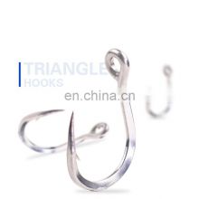 Mustad 10814TTP new style  stainless steel 4X strong strengthen mustard  fish hook for deep sea fishing