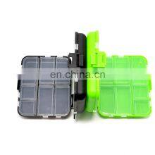 2 Double Layers 16 Compartments Portable Bait Hook Plastic Fishing Tackle Lure Box thumbnail-2