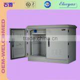 Telecom Outdoor Enclosure With Battery Shelf/SK-76105/battery Rack Cabinet With Air Conditioner Cooler Supplier's Choice thumbnail-2