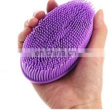 New Silicone Bath Massage Brush, Silicone Shower & Bath Brush Gentle Scrub Skin Exfoliation thumbnail-3