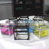 2013 New Exquisite Acrylic Case With Aluminum Frame and Safe Locks