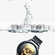 Biden 0063 Original Men Japanese Quartz Wrist Watches Stainless Steel Skull Analog Water Resistant Brand Luxury Men Watch thumbnail-5