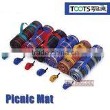 TOOTS Factory Outdoor Foldable Fleece Picnic Blanket With Handle thumbnail-6
