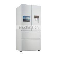 558L Best Price CB SAA SASO Approved 110V 60Hz Frost Free French Door Touch Screen Fridge thumbnail-4