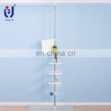Popular Bathroom Corner Wall Mounted 4 Tier Tower Shelves thumbnail-5