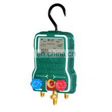 CT-GD-A Digitaler Manometer-Set für Kältemittel in HVAC-Kälteanlagen und Klimaanlagen mit Sichtglas und Digitalmanometer thumbnail-1
