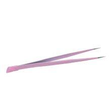 Pink Nail Enhancement Multifunctional Dual-purpose Tweezers Sticker Alloy Drill Special Pointed Double Ended Tweezers With Silicone Press Tool thumbnail-2