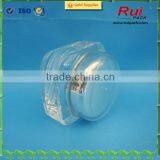Cosmetic Clear Square Shape Acrylic Plastic Jar With Plastic Cap thumbnail-3