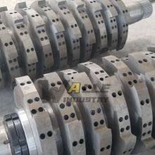 Chinese Manufacture Process Rubber Scrap Tires Processing Machine Recycling Equipment Price Waste Rubber Tire Shredder thumbnail-2