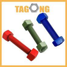 Xylan (PTFE) Coated Red Green Blue ASTM ASTM A320 L7 Stud thumbnail-2