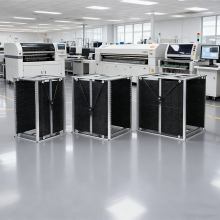 100pcs Pcb Storage 2 Columns Capacity Smt Esd Pcb Magazine Racks for Smt Line thumbnail-4