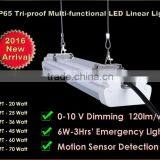 2016 Waterproof IP65 LED Pendant Lighting Fixture Tri-proof Emergency Light