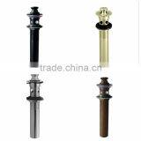 Good Selling Cupc Chrome Lift and Turn Bathroom Sink Drain With Overflow thumbnail-2