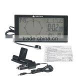 LCD Display Clock With Calendar / Thermometer / Compass Use in Car thumbnail-3