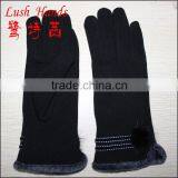 Cheap Fashion Woman Mirco Velvet Hand Gloves thumbnail-6