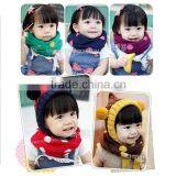 2014 Latest Cute Polka Dot Pattern Circle Loop Style Baby Kids Winter Scarf thumbnail-1