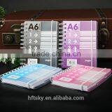 Wholesale Customized Quality Wire Spiral Notebook With Dividers thumbnail-5