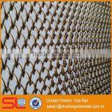 Aluminum Alloy Material Wire Mesh Curtain With 18 Gauge 1/4" Aperture
