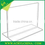 Lots Acrylic Two Sided Sign Holder Menu Holder Store Sign Hoder Wholesale