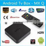 MXQ Amlogic S805 XBMC Media Player Quad Core Android 4.4 Smart TV BOX H.265 1080p 1G 8G Media Android Box thumbnail-1