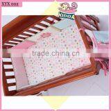 100%Cotton Crib Bedding Happy Birds Baby Girl Bedding Set thumbnail-3