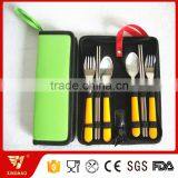 Wholesale Easy to Carry 6 Pcs Dinnerware Set With Plastic Handle in Foldable Nylon Bag thumbnail-5