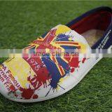 The Union Flag Fashion Classic Canvas Stock Shoes thumbnail-1