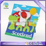 custom scotland tourism promotional soft plastic photo frame