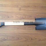 Round Point Ergo D Grip Wooden Handle Shovel thumbnail-2