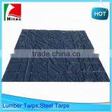 16'x24 18oz Vinyl Heavy Duty Steel Tarp 2 Rows of D-rings,16' x 27' Flatbed Tarps,Flatbed Steel Tarps,PVC Flatbed Trailer Tarps thumbnail-1