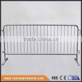 Pedestrian Metal Traffic Crowd Control Portable Galvanized Barricade