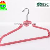 Standby Purple Velvet Hanger With a Hook Functional Factory Dirrect thumbnail-1