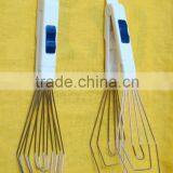 Stainless Steel Egg Whisk, Hand Mixer Egg Beater Whisk thumbnail-1