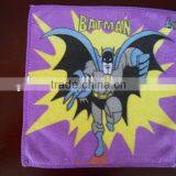 Cartoon Microfiber Velour Pigment Printed Baby Car Square Wash Cloths Cloth Wholesale 5 thumbnail-1