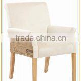 Modern Popular Person White Arm Chair thumbnail-1