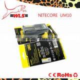 Wlspower Nitecore UM10 LCD Screen Black Single Charger UM10 18650 Li-ion Battery Charger Aaa aa Ni-mh Battery Charger thumbnail-2