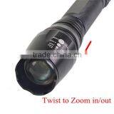 Ultra Bright 1600LM Lumen Adjustable LED Aluminum Alloy Flashlight Torch Charger 2 x 18650 Battery Flashlight thumbnail-4