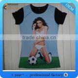 Factory Price Wholesale T-shirt Woman thumbnail-1