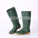 Factory Price Green Pvc Rain Boots Without Steel Toe, Cheap Plastic Pvc Rain Boots thumbnail-3
