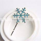 Fancy Frozen Elsa Snow Shape Alloy Snow Hair Clips thumbnail-4