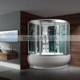 Shower Room With Steam Sauna, Enclosed Steam Bath, Digital Controller Steam Sauna Room, thumbnail-1